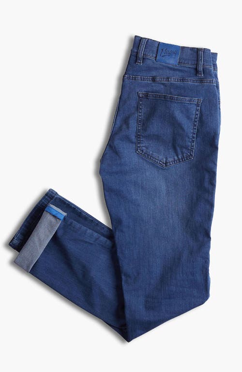 Mugsy Classic Fit Jeans In Lake Shores-medium Blue Jean