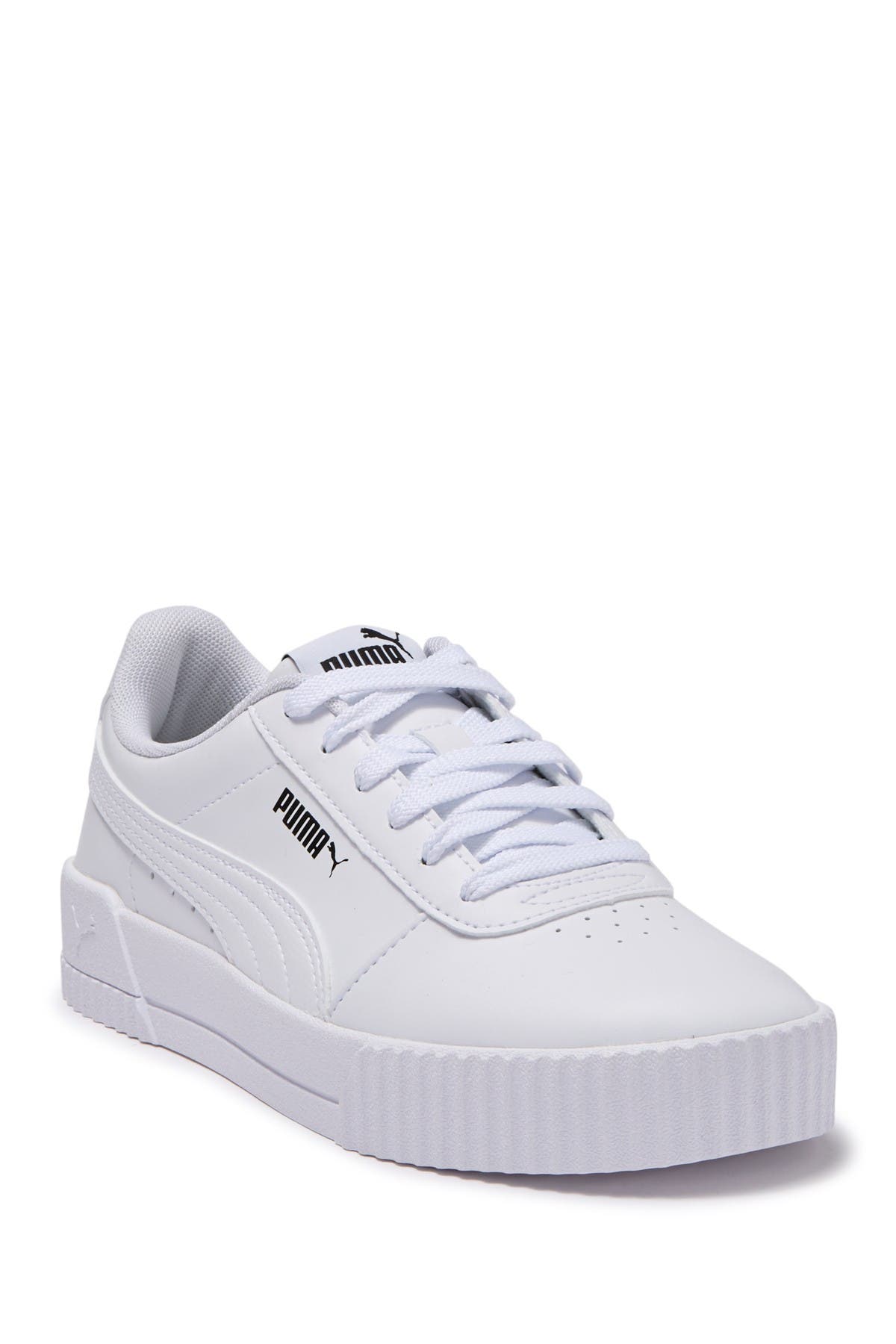 puma white platform sneakers