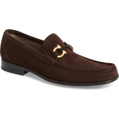 Salvatore Ferragamo Grandioso Bit Loafer, M/W - Brown