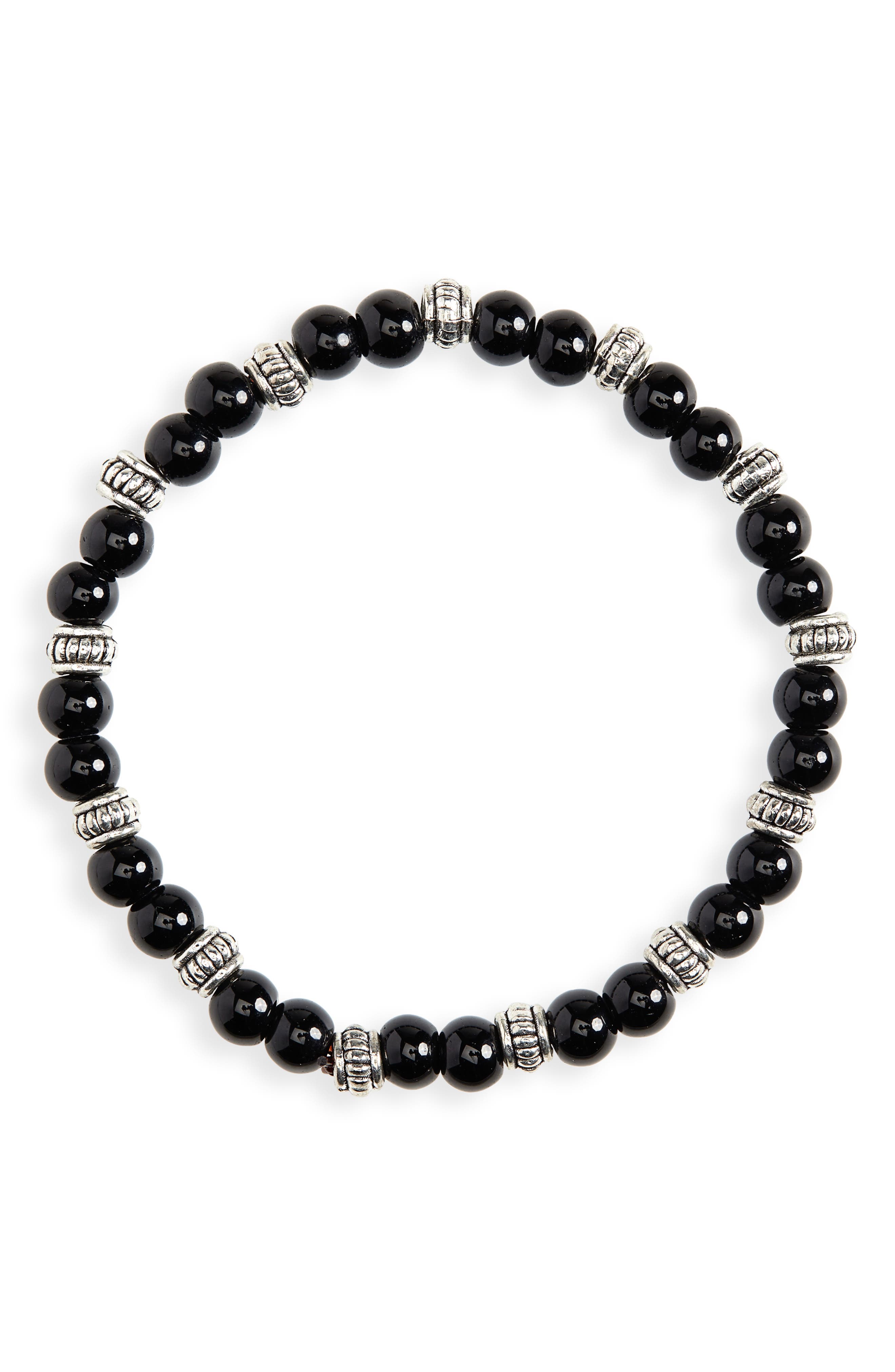 Nordstrom Men's Shop Beaded Bracelet Nordstrom