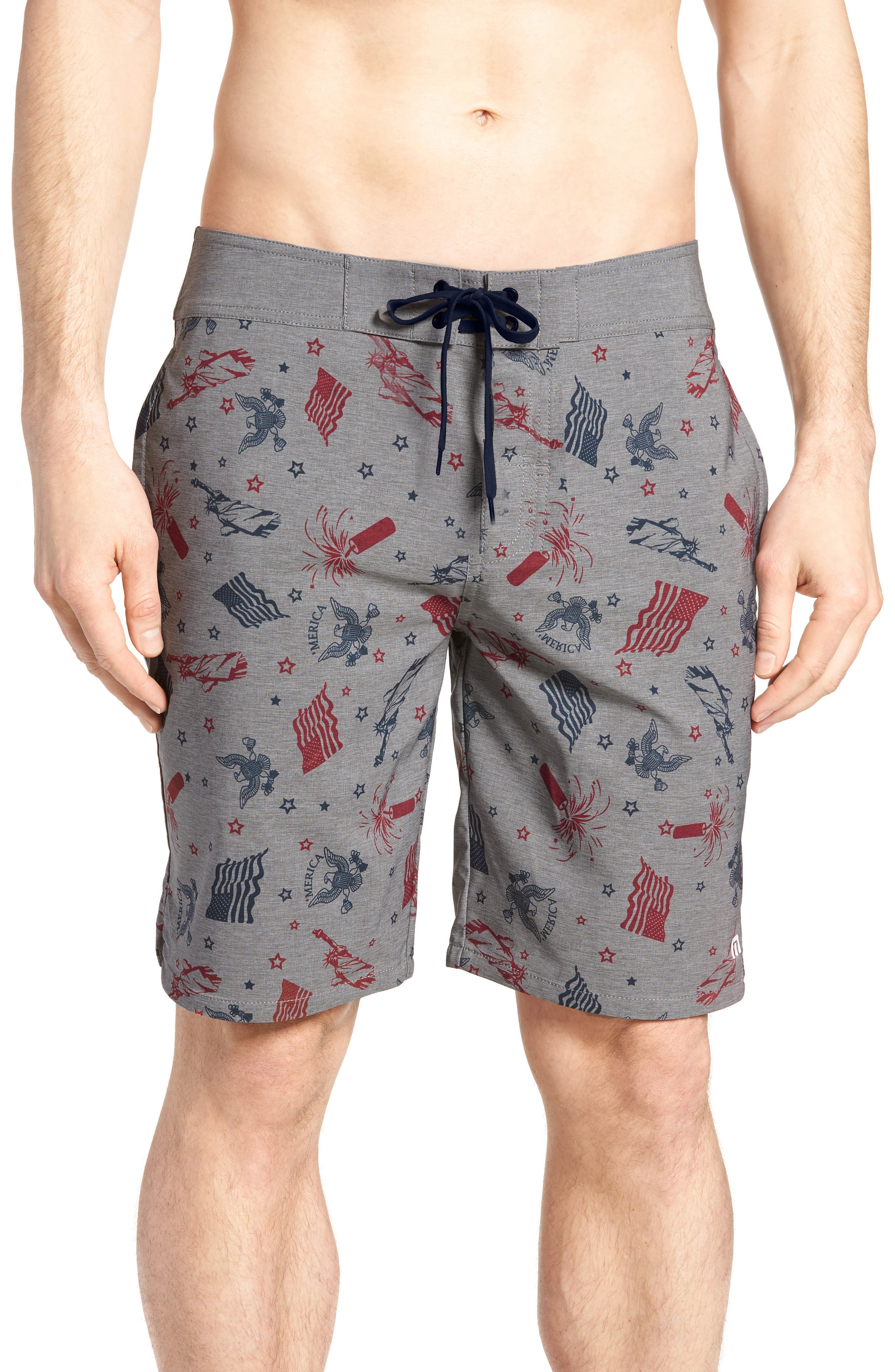 lands end swim shorts plus size