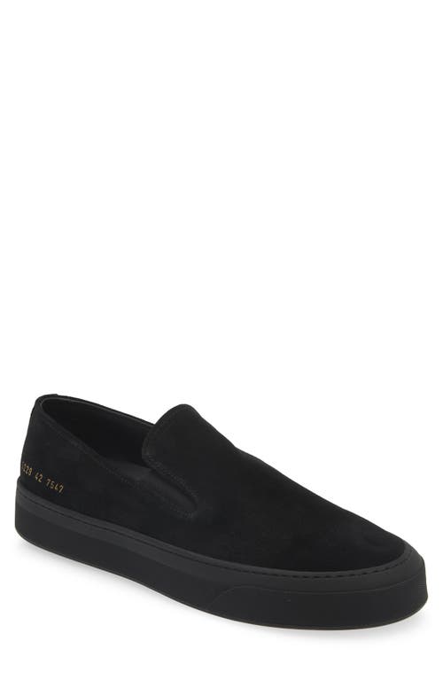 Shop Common Projects Slip-on Sneaker In Black