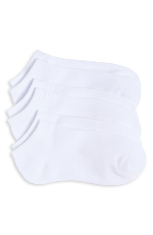 3-Pack Everyday Ankle Socks in White