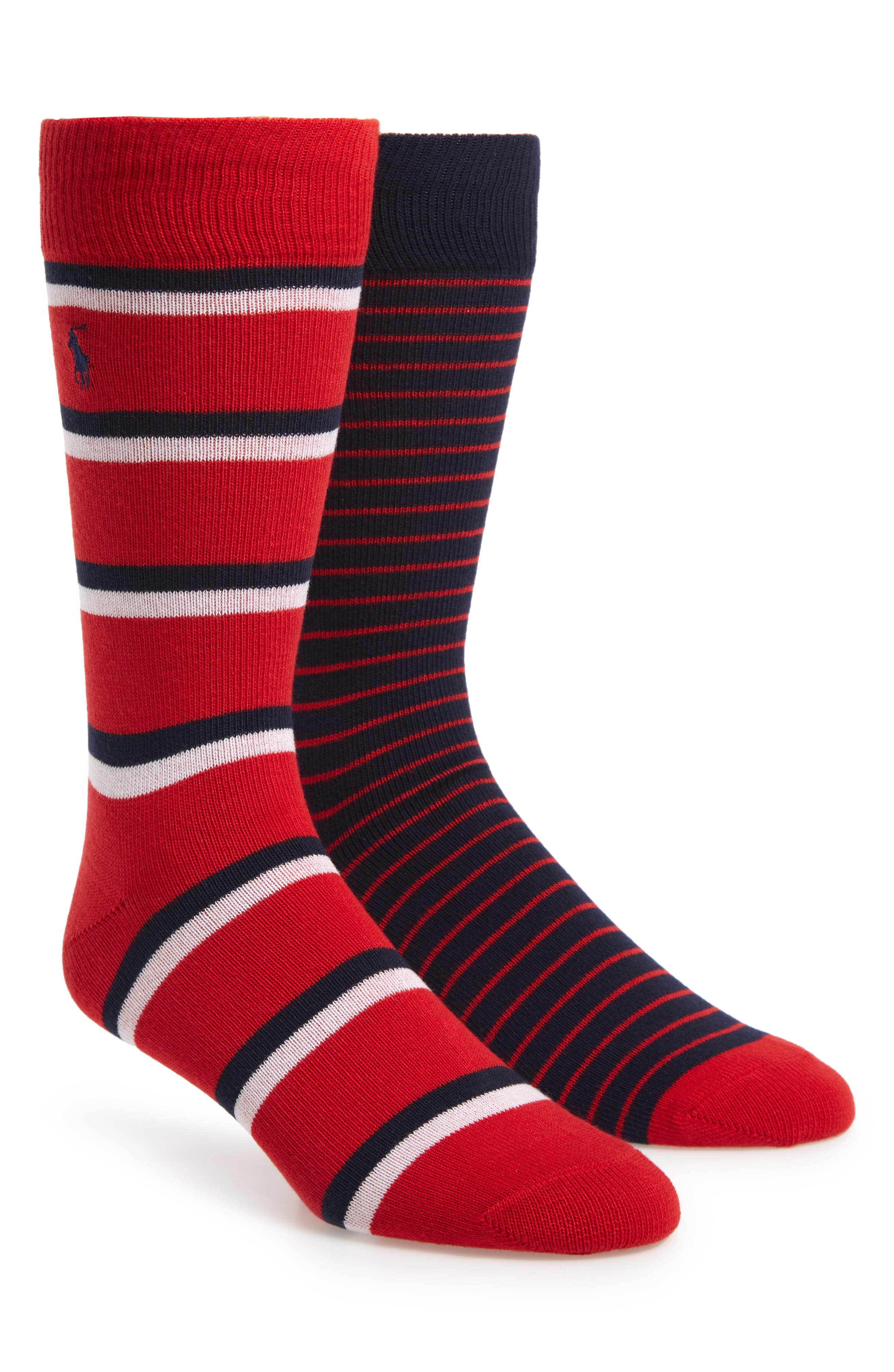 Polo Ralph Lauren 2Pack Stripe Socks Nordstrom