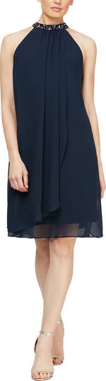 Sl fashions embellished shift dress and jacket online