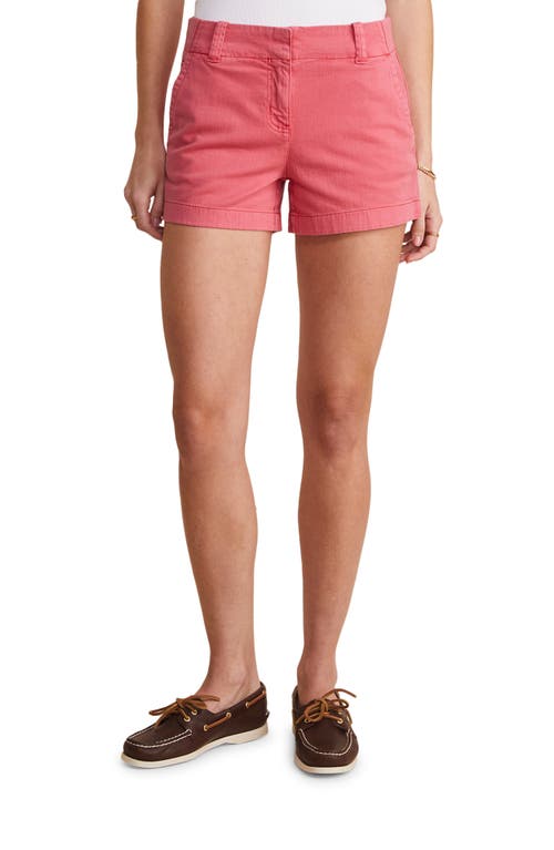 vineyard vines Herringbone Stretch Cotton Shorts at Nordstrom,