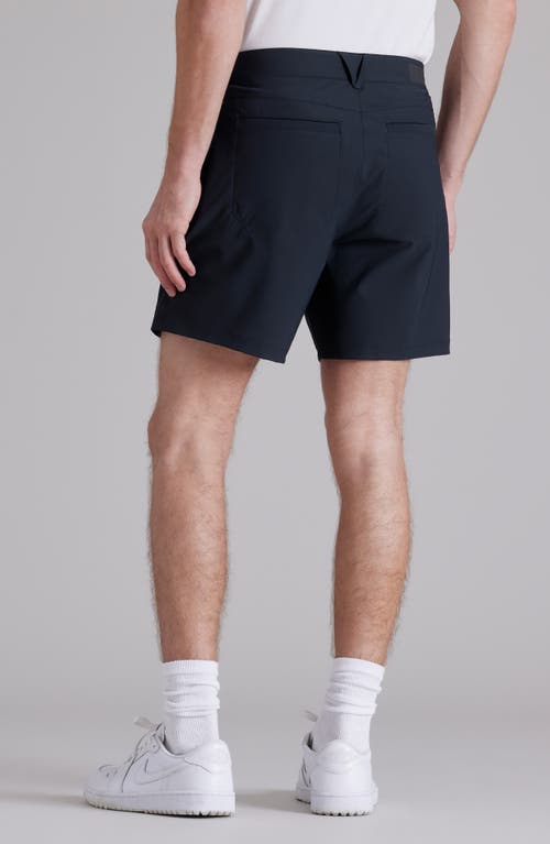 Shop Rhone Momentum Water Repellent Golf Shorts In True Navy