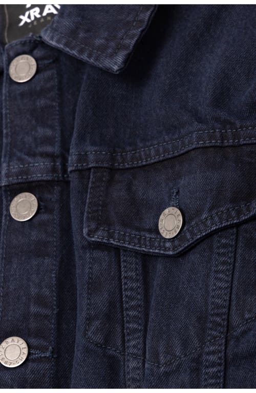 X-ray Xray Kids' Denim Jacket In Navy
