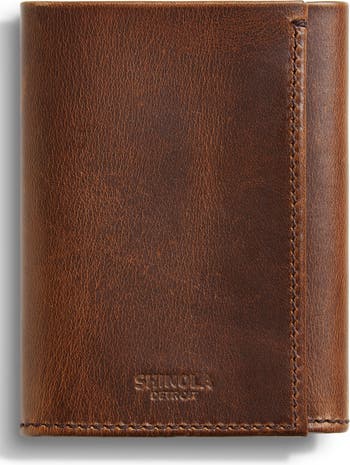 Shinola Leather RFID Trifold Wallet | Nordstrom