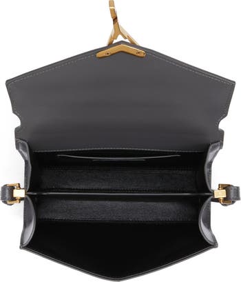 Saint Laurent Mini Cassandra Leather Top Handle Bag | Nordstrom