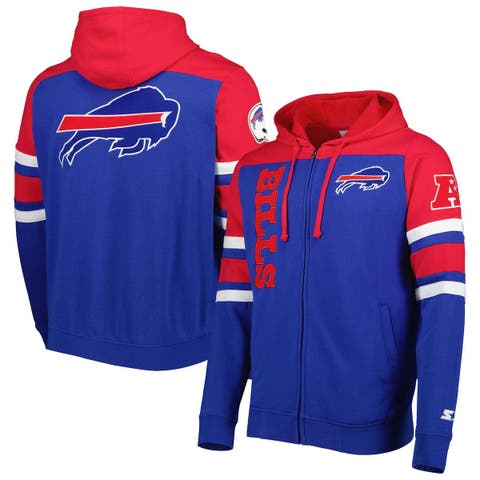 Buffalo Bills Nike Sideline Lock Up Pullover Red Hoodie