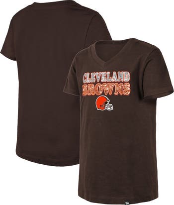 Girls cleveland browns shirt hotsell