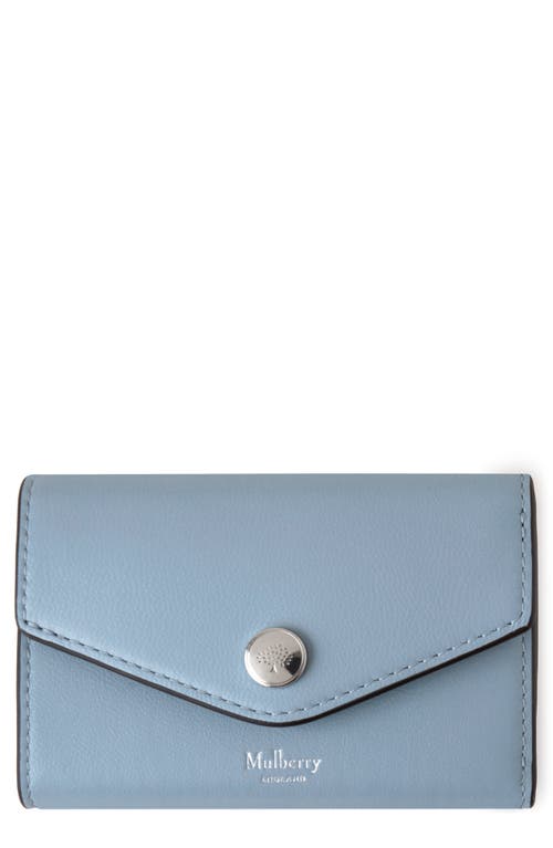 Mulberry Bifold Leather Card Case in Poplin Blue at Nordstrom