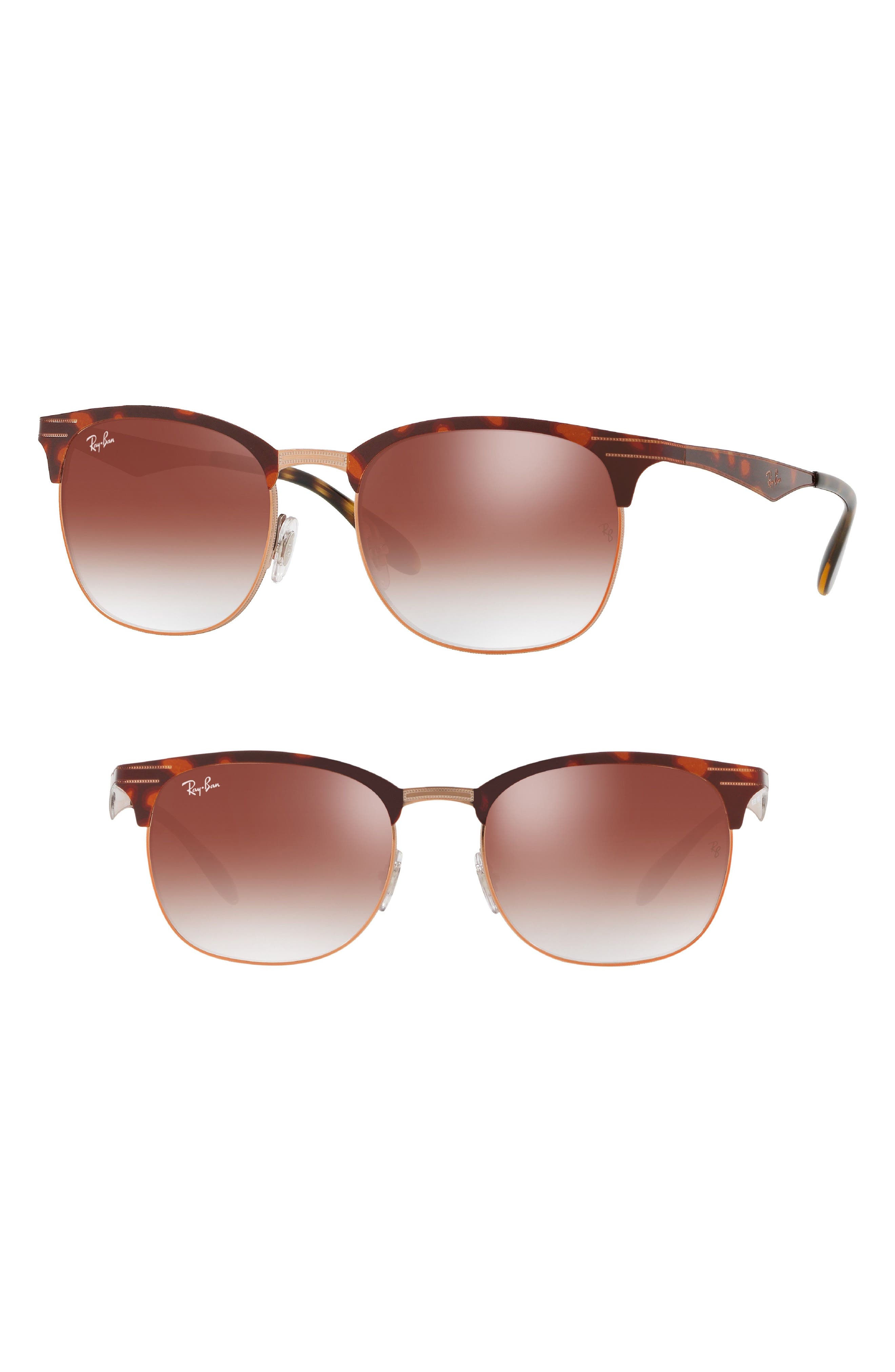 Ray-Ban | Highstreet 53mm Clubmaster 