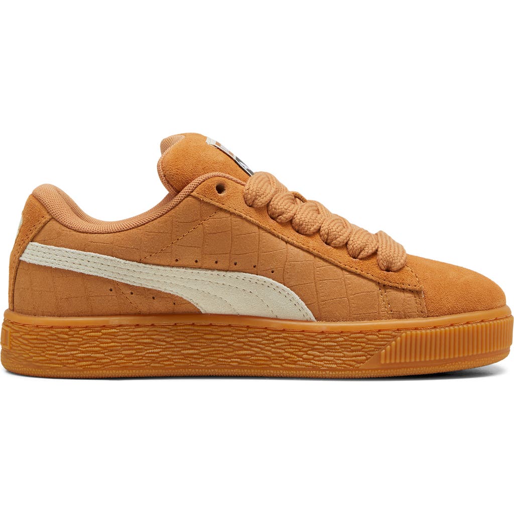 Puma Suede Xl Sneakers In Caramel Latte-gum