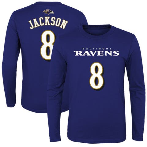 Youth Justin Tucker Black Baltimore Ravens Mainliner Name & Number T-Shirt