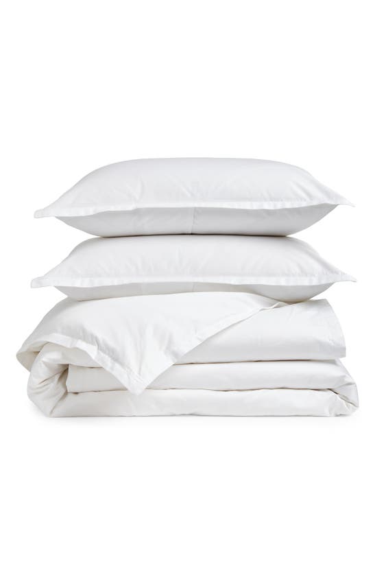 NORDSTROM NORDSTROM 400 THREAD COUNT ORGANIC COTTON SATEEN DUVET COVER & SHAMS SET