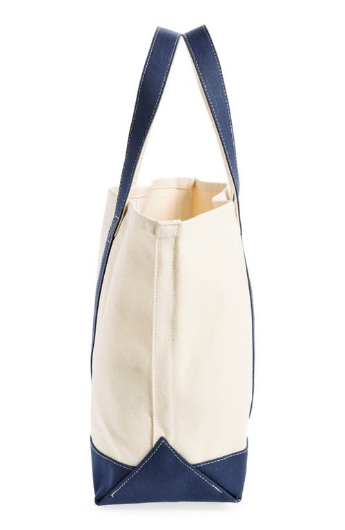 Shop Sporty And Rich Sporty & Rich Varsity Crest Embroidered Cotton Tote In Natural