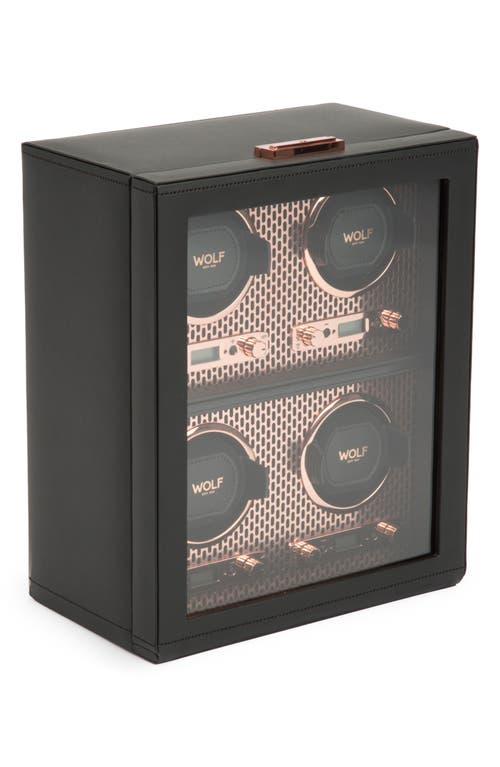 Axis 4-Watch Winder & Case in Copper