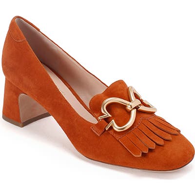 Kate Spade New York Yarrow Fringe Pump, Brown