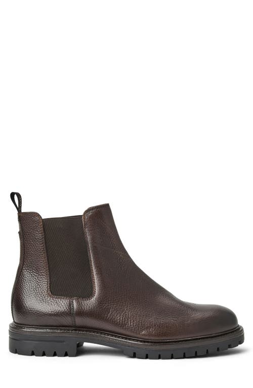 Bruno Magli Hayden Chelsea Boot In Brown Tumbled