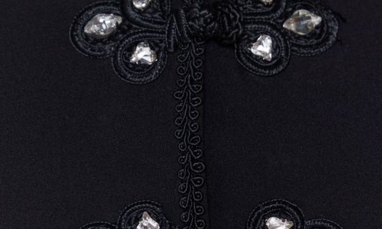 Shop Nasty Gal Embellished Crop Jacket In Black