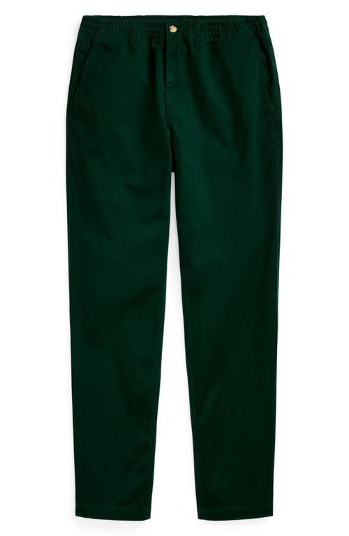 Shop Polo Ralph Lauren Relaxed Tapered Drawstring Stretch Twill Chinos In Moss Agate