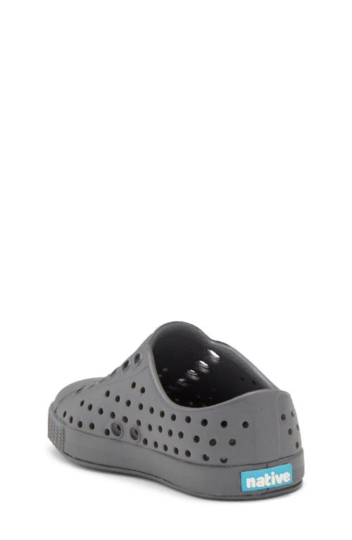 Native Shoes X Star Wars™ Kids' Jefferson Water Friendly Perforated Slip-on In Dblgry/dblgry/darthbff