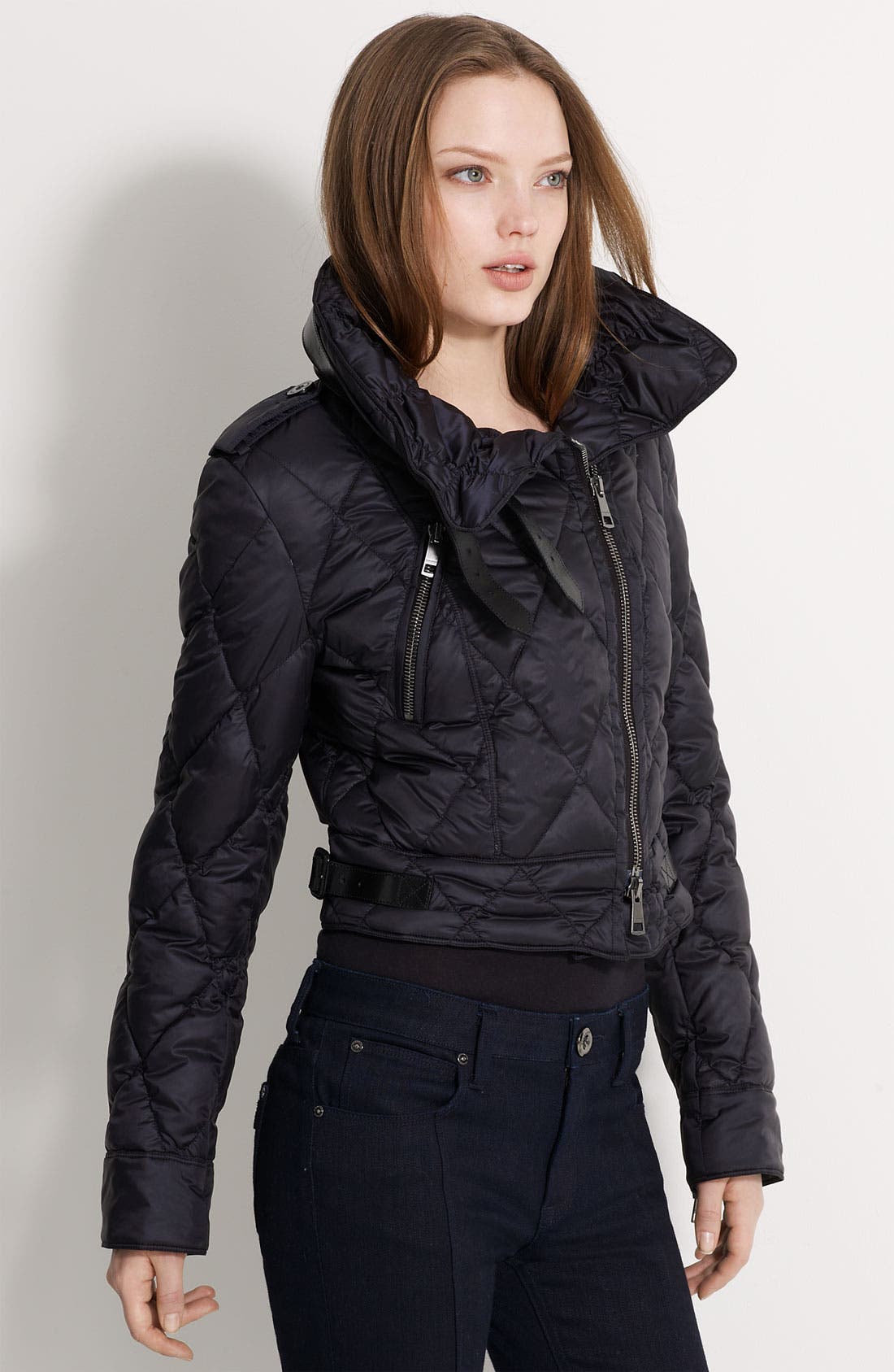 Burberry London Crop Puffer Jacket Nordstrom