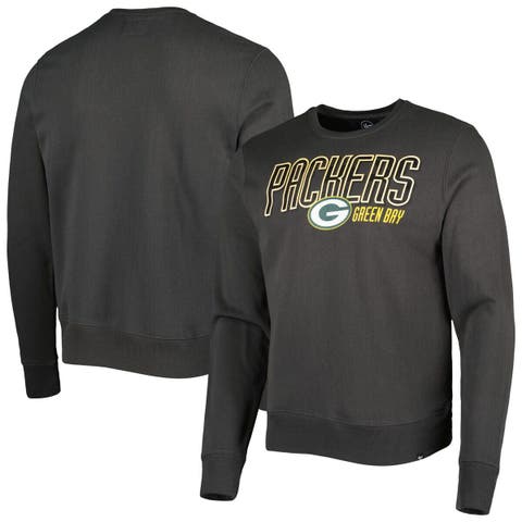 Green Bay Packers Nike Sideline Coach Chevron Lock Up Logo V-Neck  Performance T-Shirt - Gray