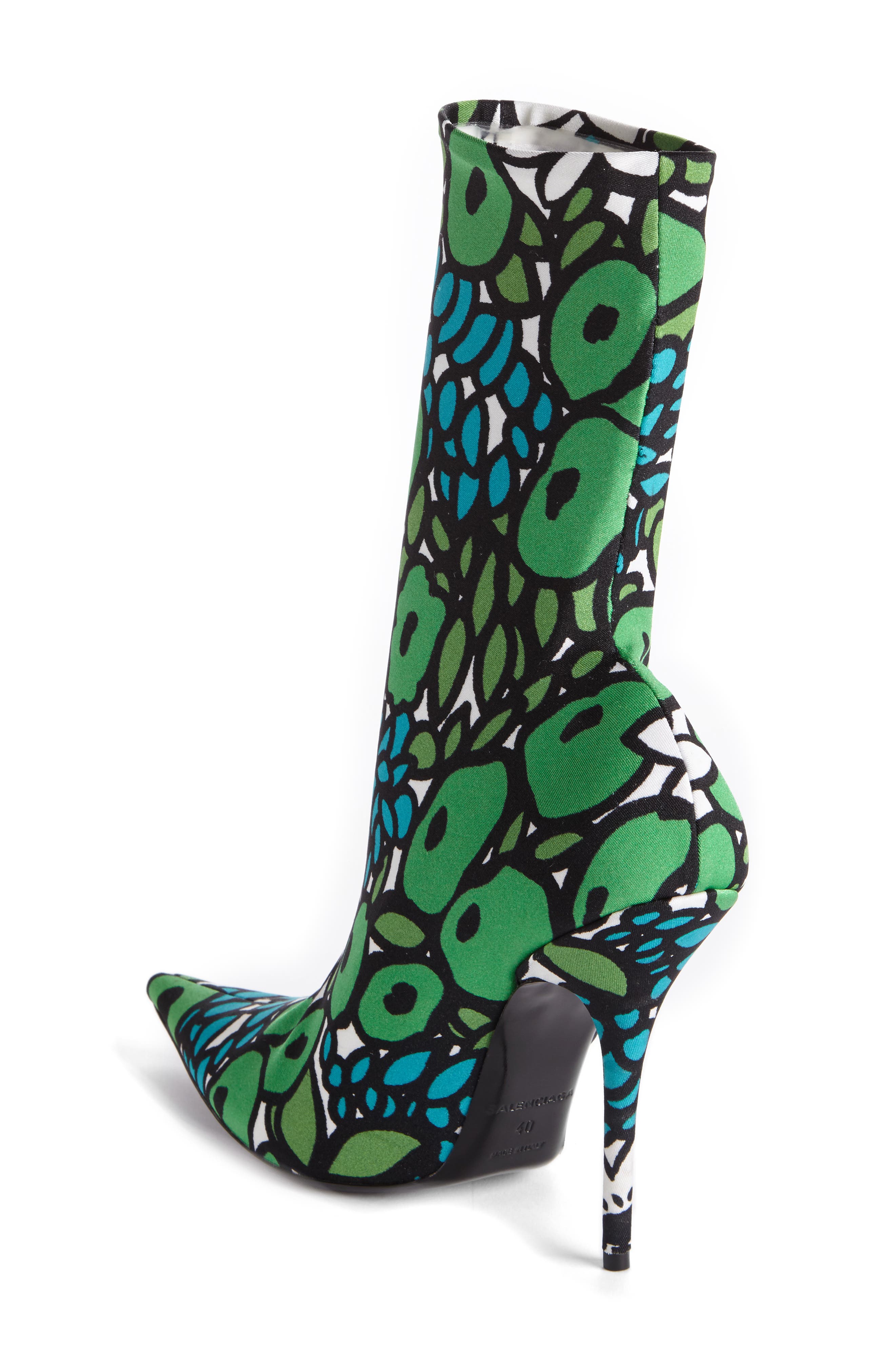 balenciaga pointy toe bootie