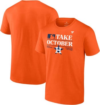 FANATICS Men's Fanatics Branded Orange Houston Astros 2023 Postseason  Locker Room T-Shirt