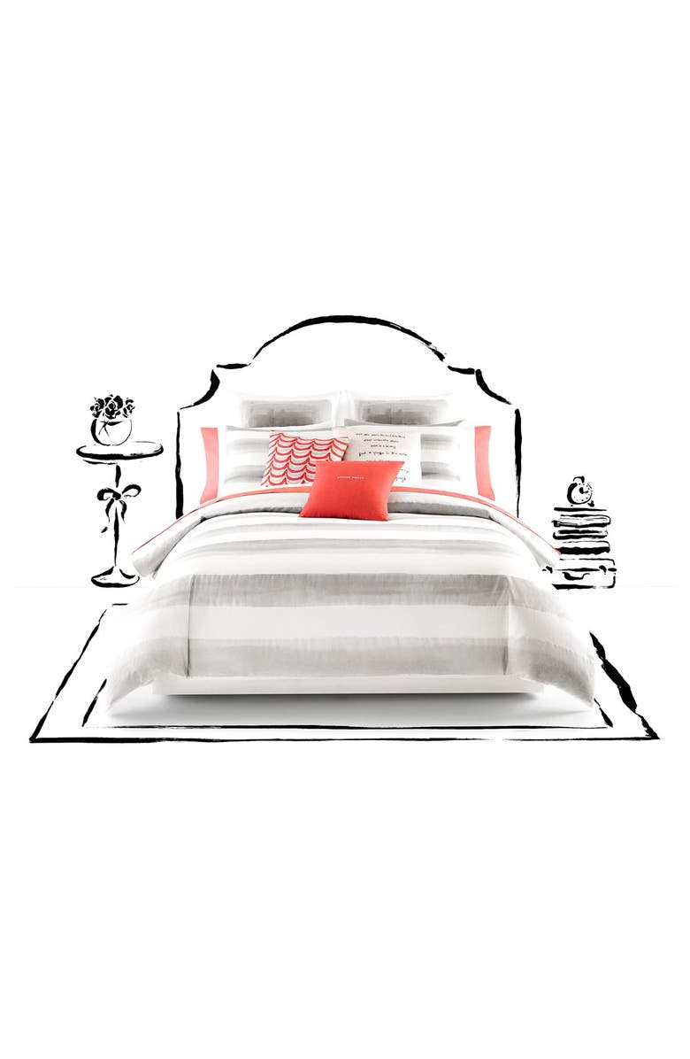 Kate Spade New York Rugby Stripe Duvet Set Nordstrom
