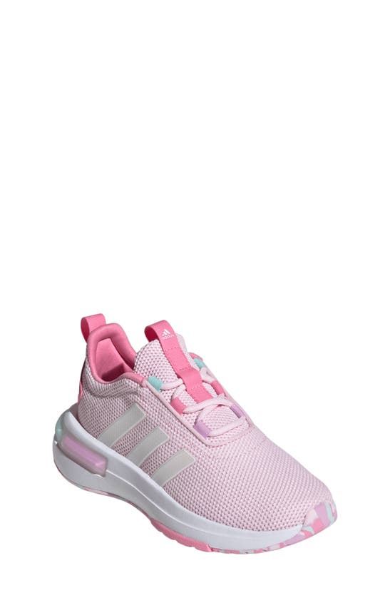 Adidas Originals Kids' Racer Tr23 Running Shoe In Clear Pink/ Bliss Pink
