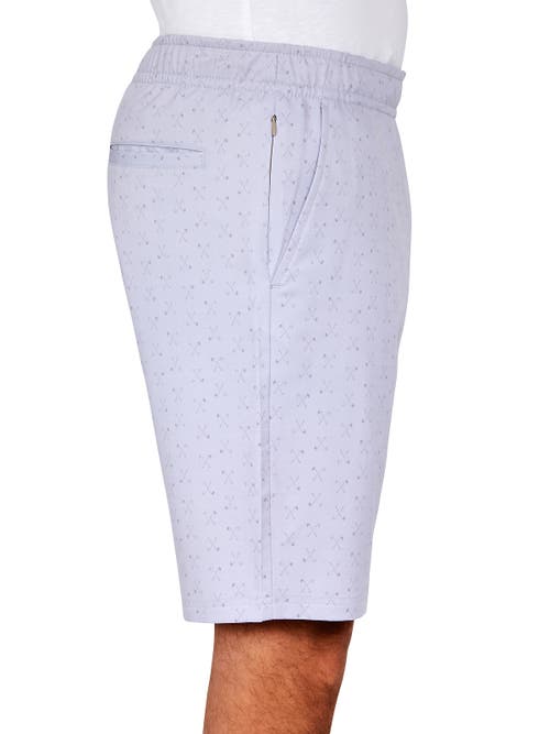 Construct Con.struct Golf Club Drawstring Performance Shorts In Grey