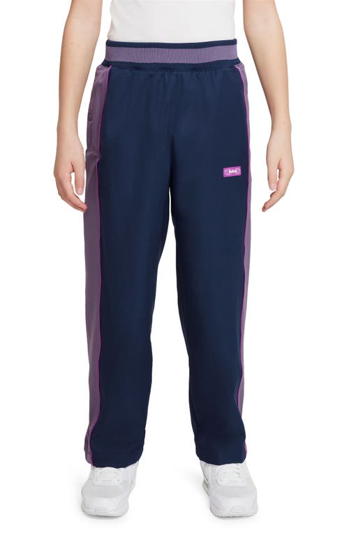 Nike Kid's LeBron Dri-FIT Track Pants Midnight Navy/Purple at