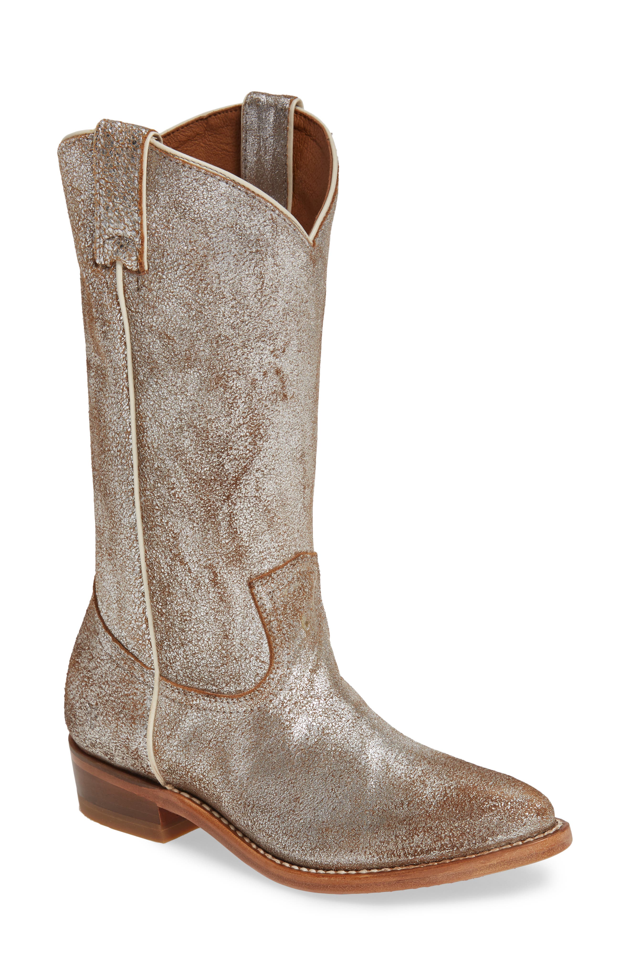 Frye Billy Pull-On Boot, Metallic
