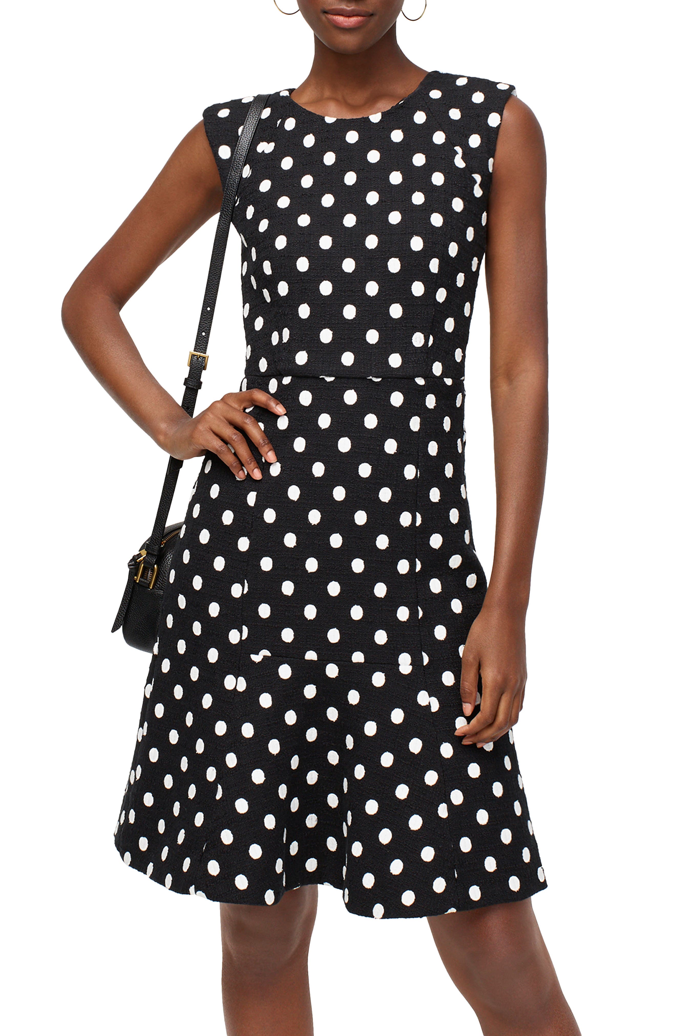 nordstrom polka dot dress