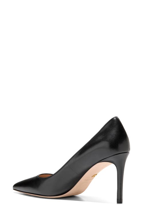 Shop Cole Haan Mckelya Pointed Toe Pump In Black Fren