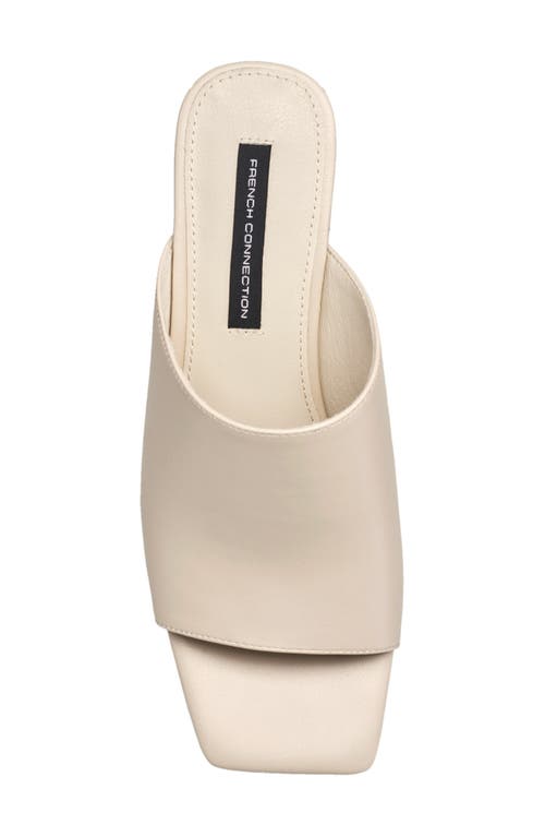 FRENCH CONNECTION FRENCH CONNECTION DINNER BLOCK HEEL SLIDE SANDAL 