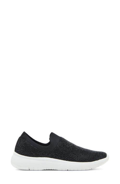 Shop Blondo Karen-r Waterproof Knit Sneaker In Black Stretch Knit