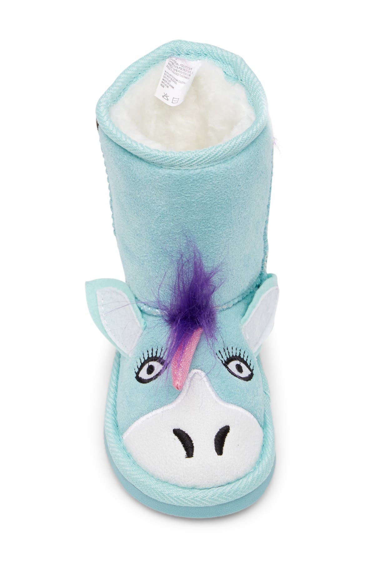 muk luks unicorn boots size 12