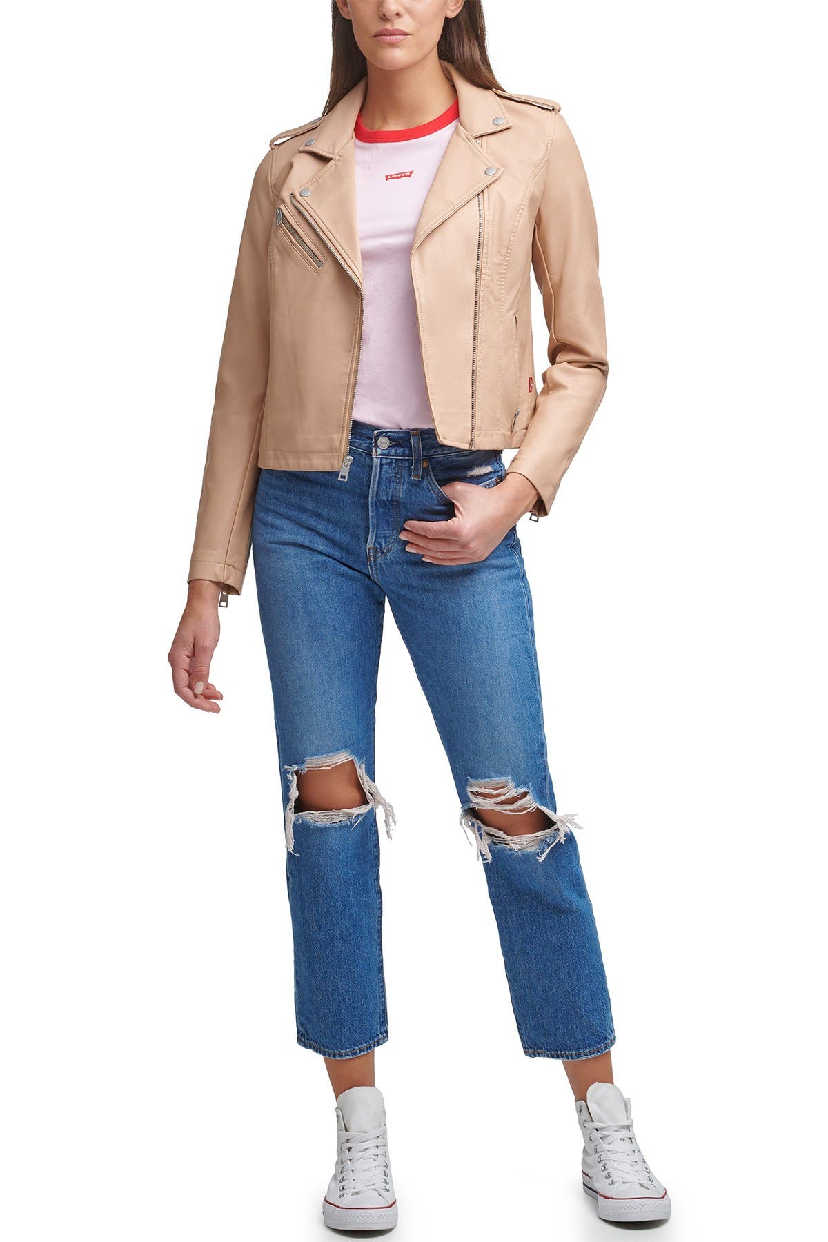 Elodie leather jacket nordstrom rack Clearance
