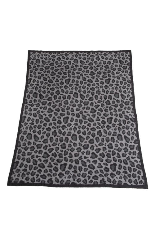 barefoot dreams CozyChic™ Safari Blanket in Dove Gray 