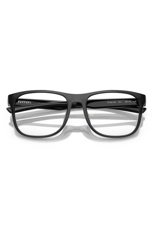 Scuderia Ferrari 56mm Square Optical Glasses In Transparent Grey