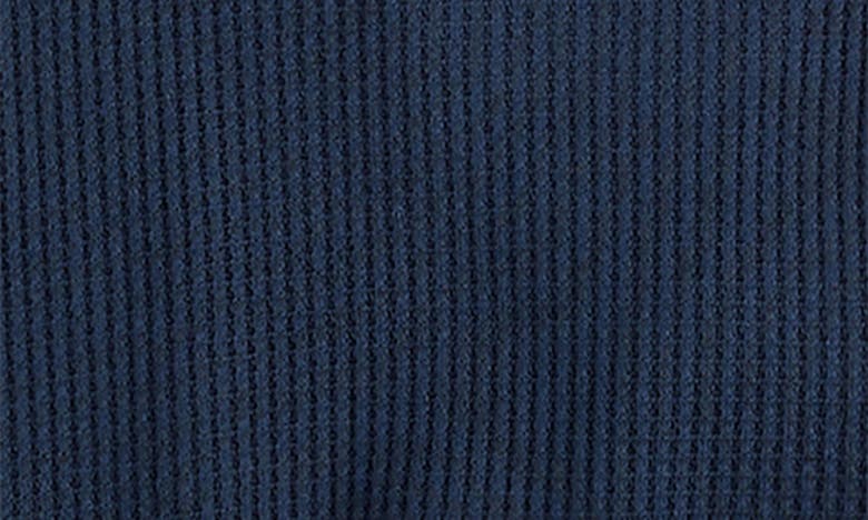 Shop Firsts By Petit Lem Kids' Lemon Appliqué Thermal Knit T-shirt & Shorts Set In Navy