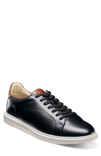 Florsheim Sellero Sneaker In Black/white
