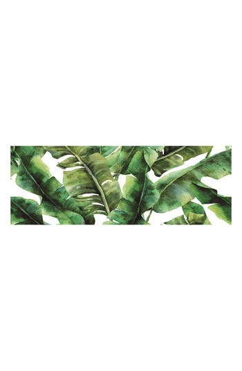 J&v Textiles J And V Textiles 20" X 55" Anti Fatigue Kitchen Mat In Palms
