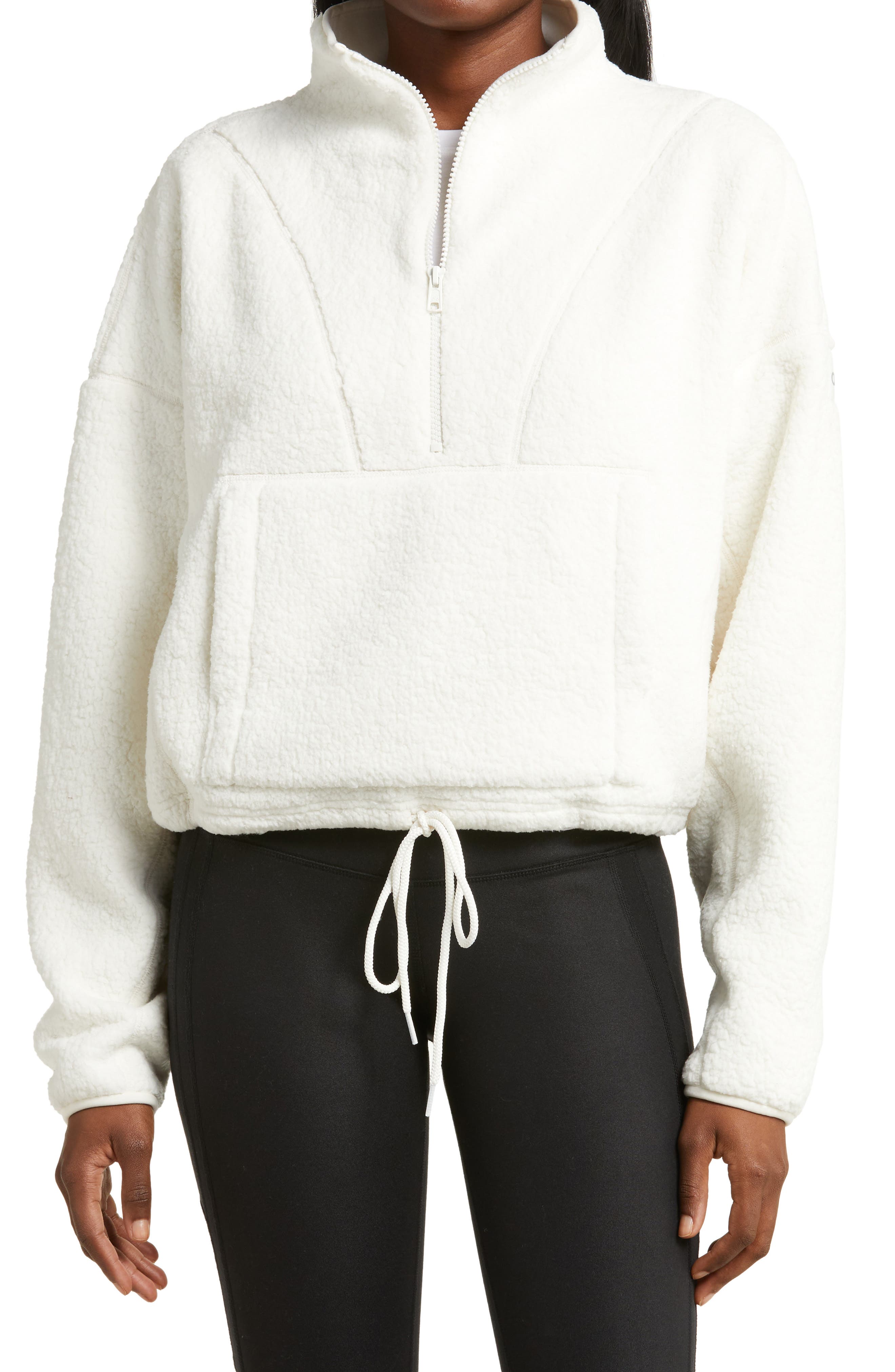 Alo Stadium Quarter Zip Hoodie