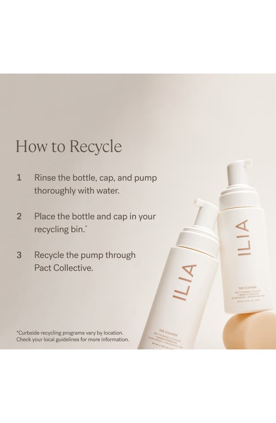 Shop Ilia The Cleanse Soft Foaming Cleanser, 6.76 oz In Full Size